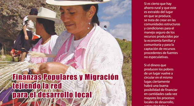 Finanzas Populares y Migración: tejiendo la red para el desarrollo local